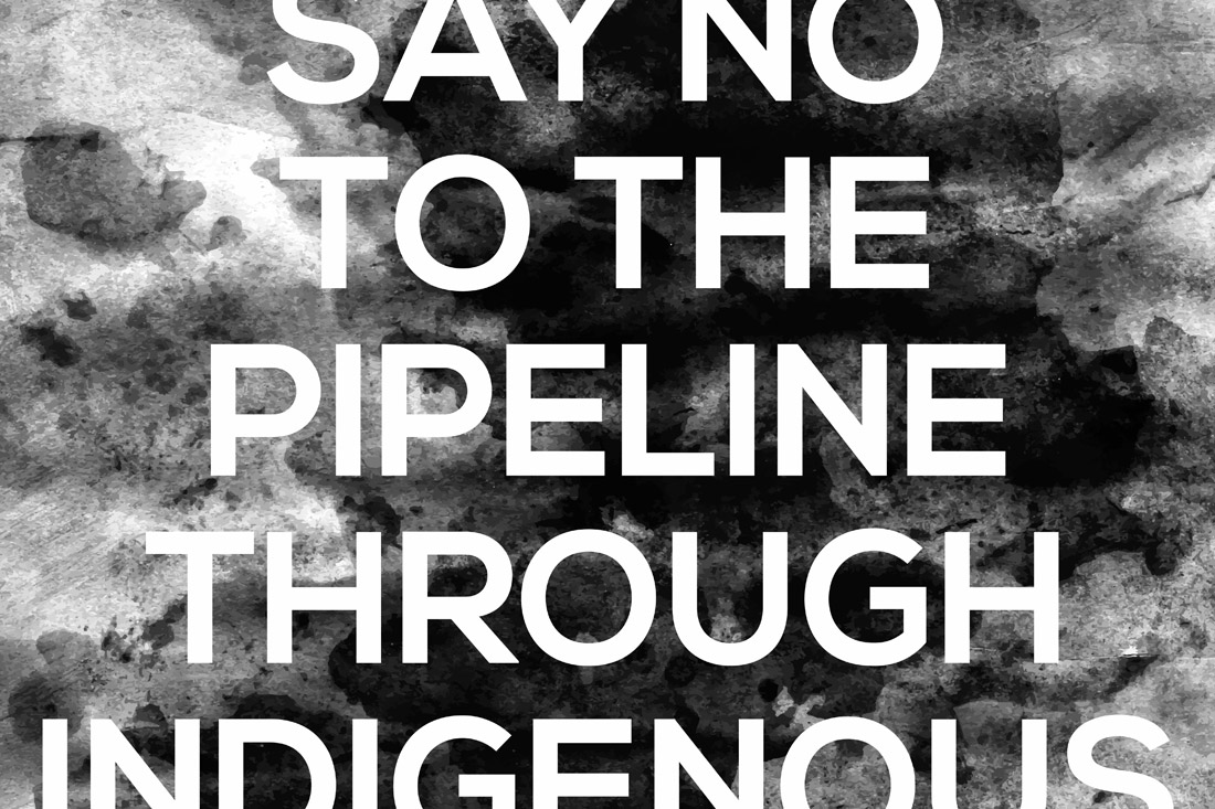 David Bernie No to Enbridge Indian Country 52 Week 51