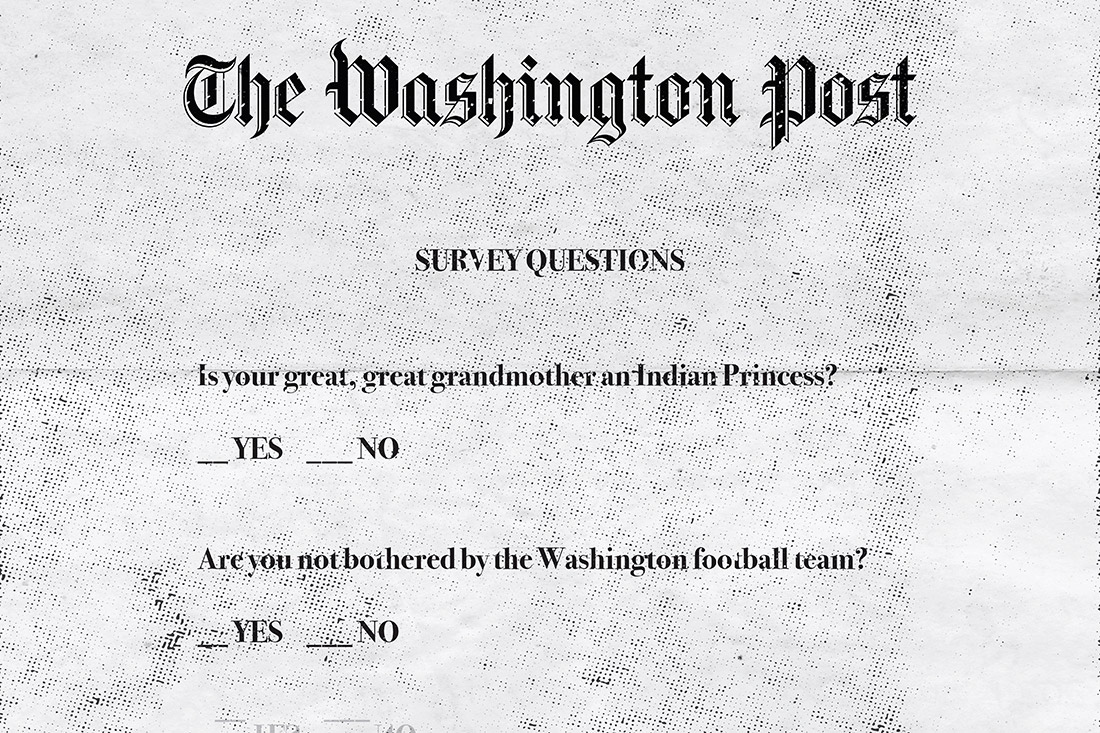 David Bernie Racism Poll Washington Redskins Indian Country 52 Week 21