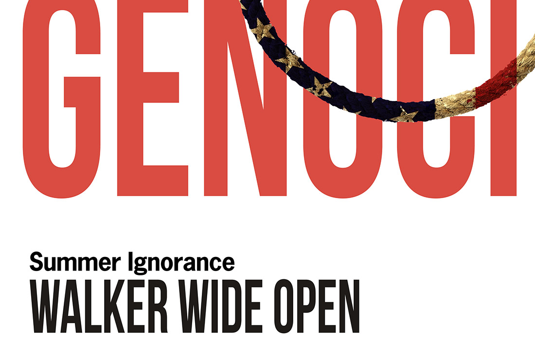 David Bernie Open to all Genocide$ Walker Arts Center Indian Country 52 Week 22