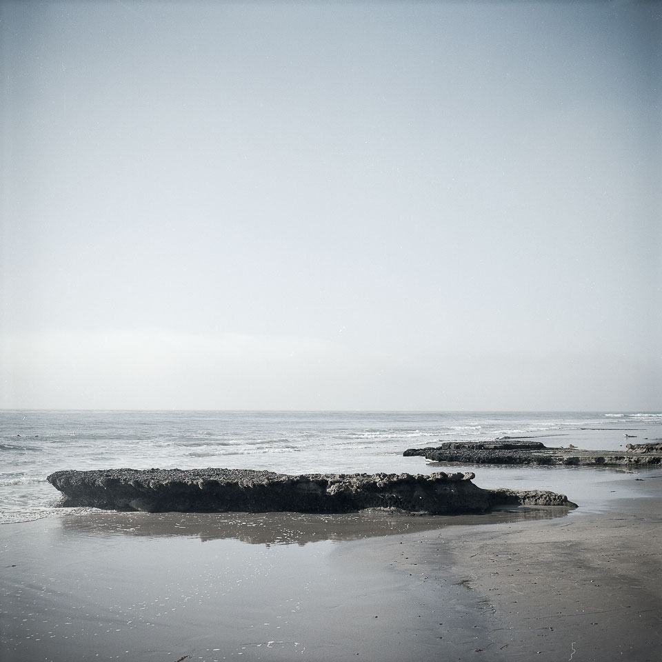 David Bernie Yashica Mat 124G Film Photography Encinitas California Swami's Beach