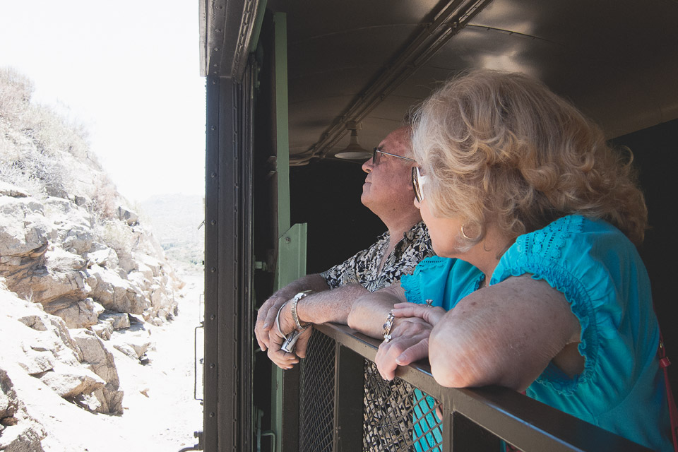 Golden State Train Ride Campo Train by David Bernie