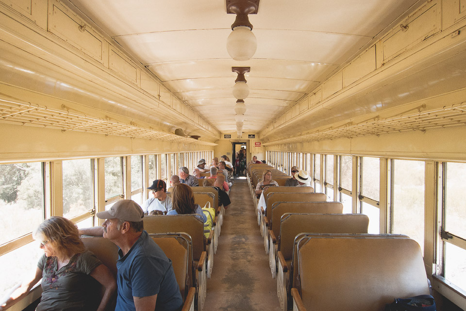 Golden State Train Ride Campo Train by David Bernie