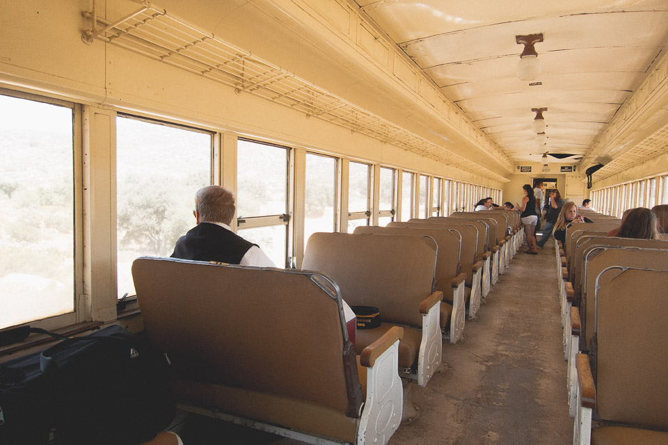 Golden State Train Ride Campo Train by David Bernie