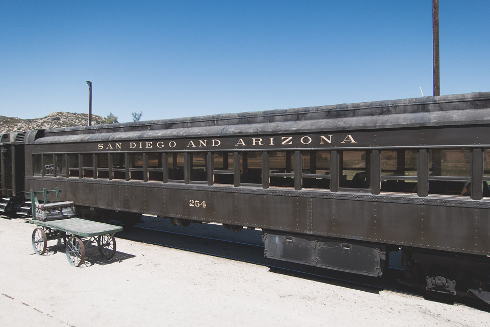 Golden State Train Ride Campo Train by David Bernie