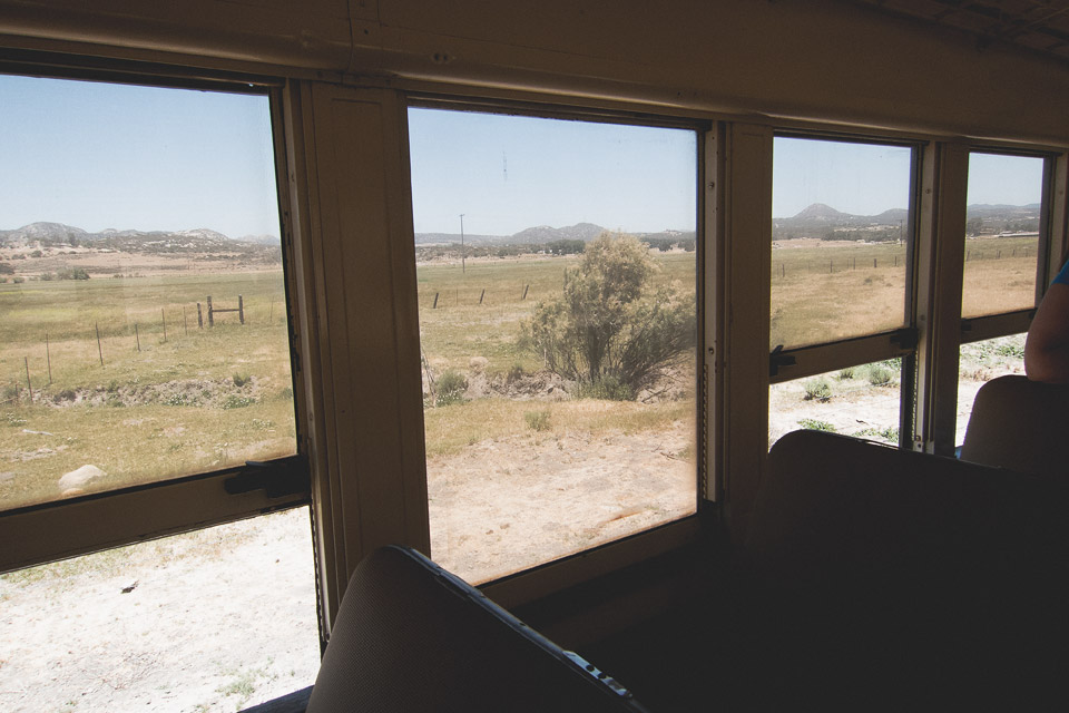 Golden State Train Ride Campo Train by David Bernie