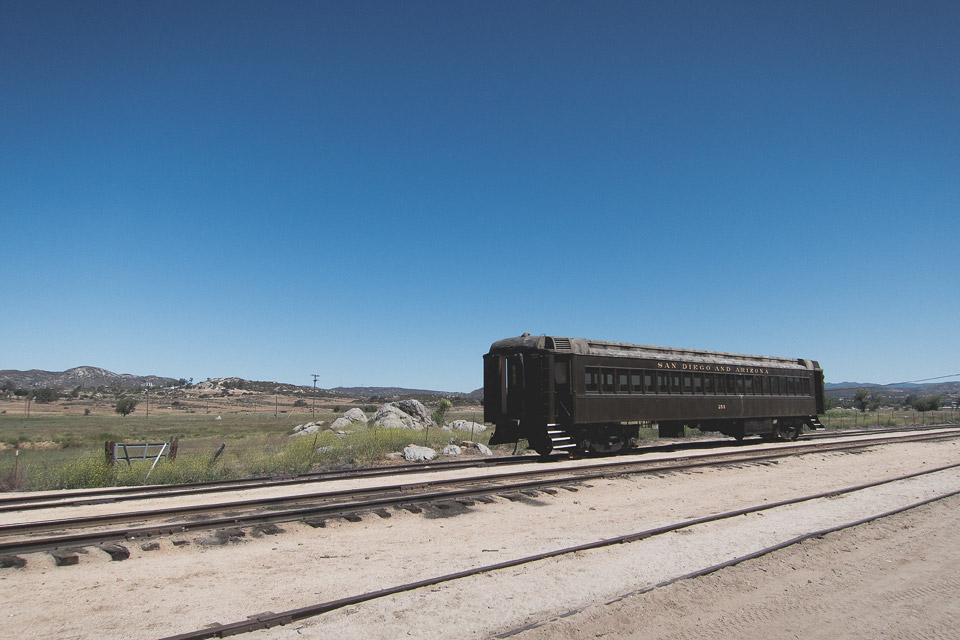 Golden State Train Ride Campo Train by David Bernie