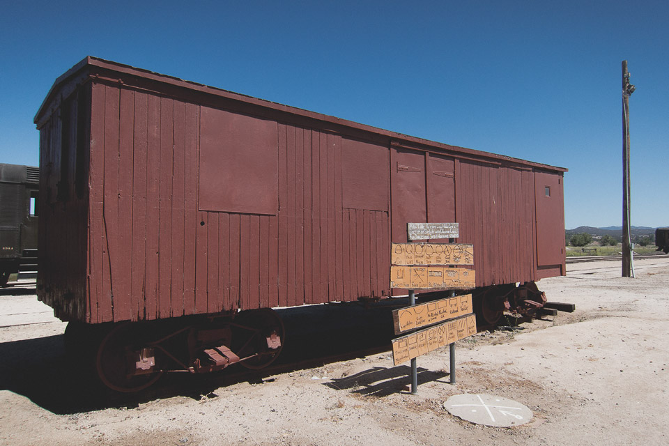 Golden State Train Ride Campo Train by David Bernie