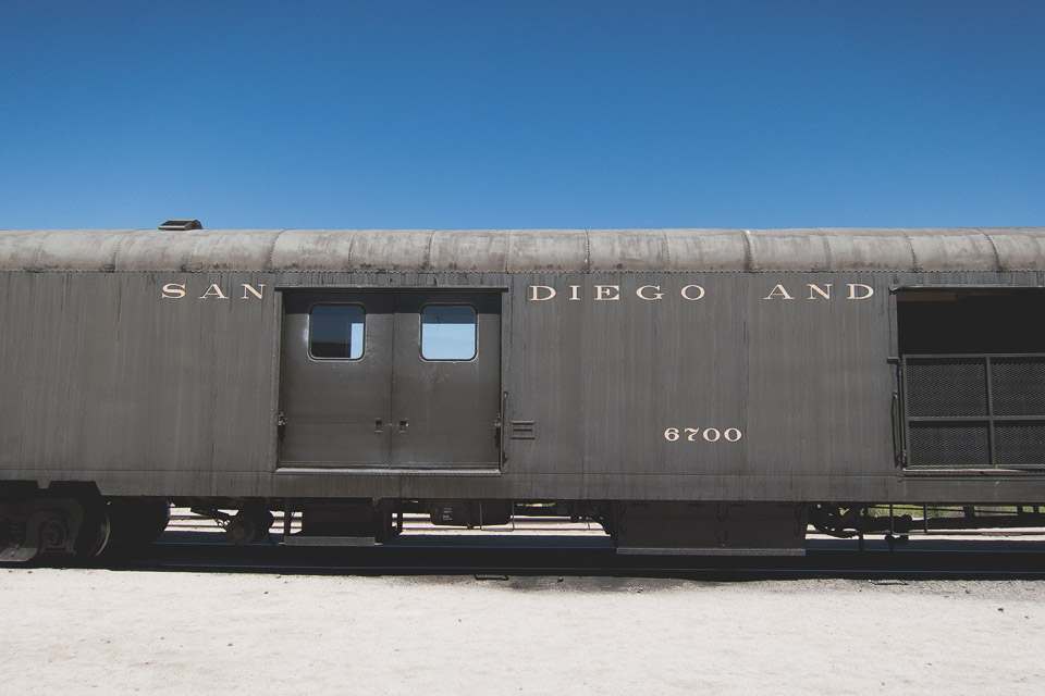 Golden State Train Ride Campo Train by David Bernie