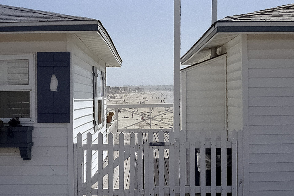 Mission Beach in San Diego by David Bernie.