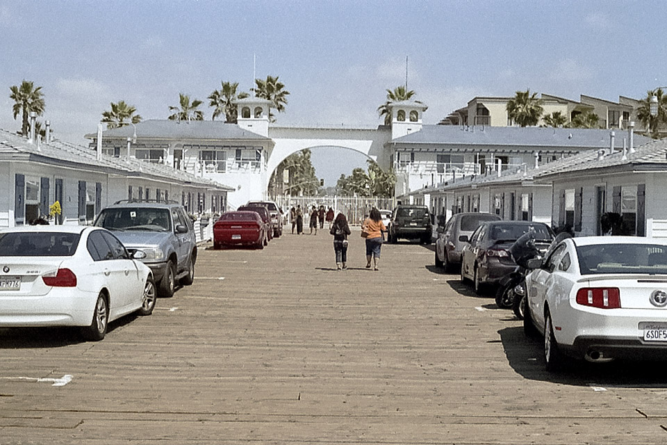 Mission Beach in San Diego by David Bernie.