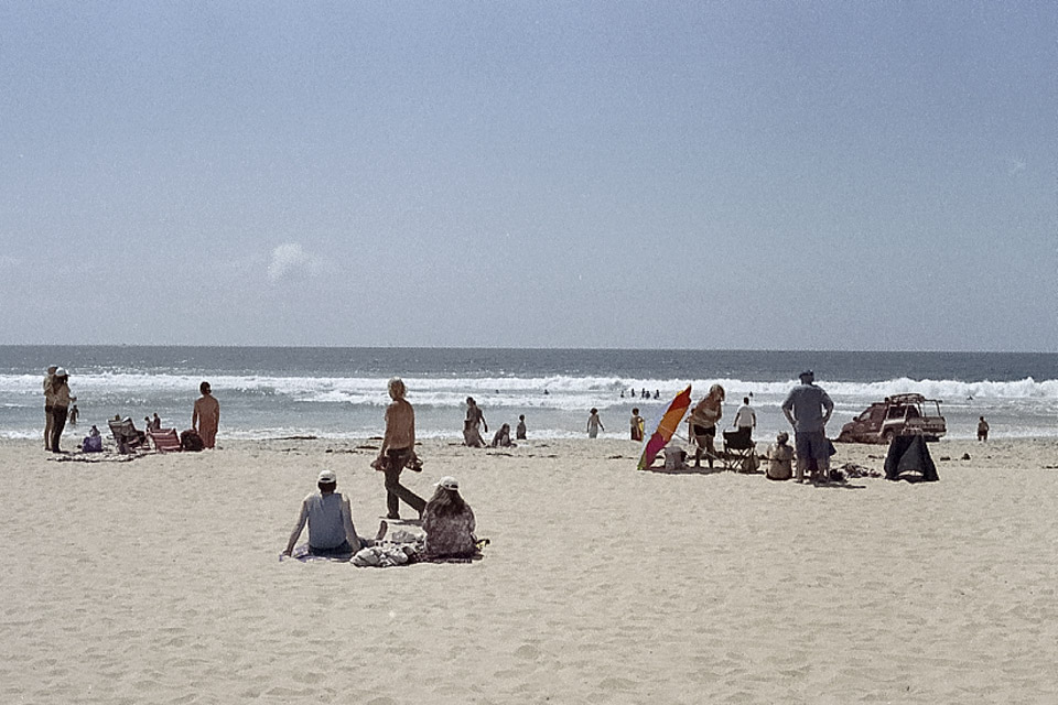 Mission Beach in San Diego by David Bernie.