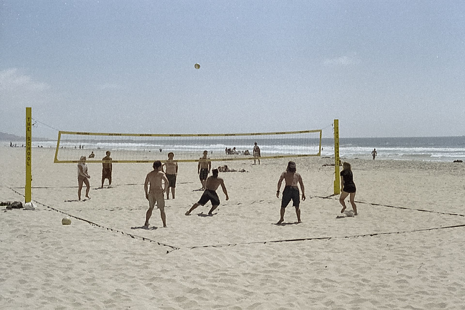 Mission Beach in San Diego by David Bernie.