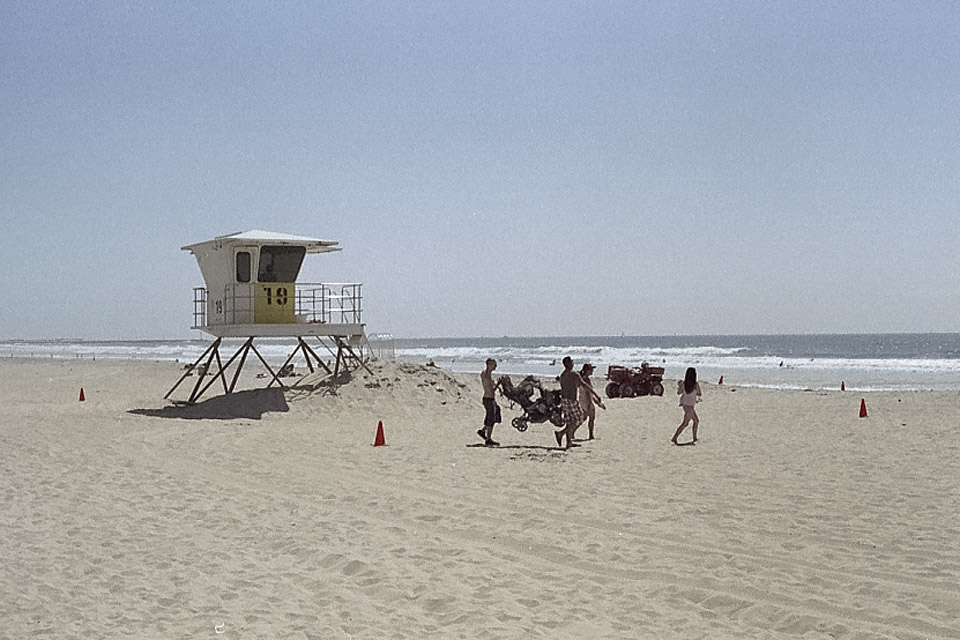 Mission Beach in San Diego by David Bernie.