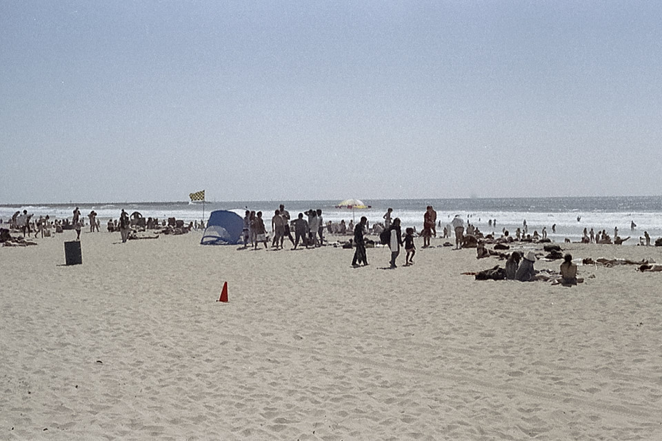 Mission Beach in San Diego by David Bernie.