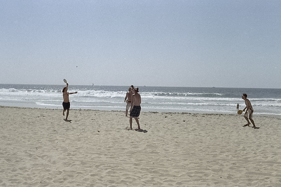 Mission Beach in San Diego by David Bernie.