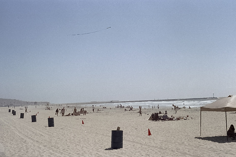 Mission Beach in San Diego by David Bernie.