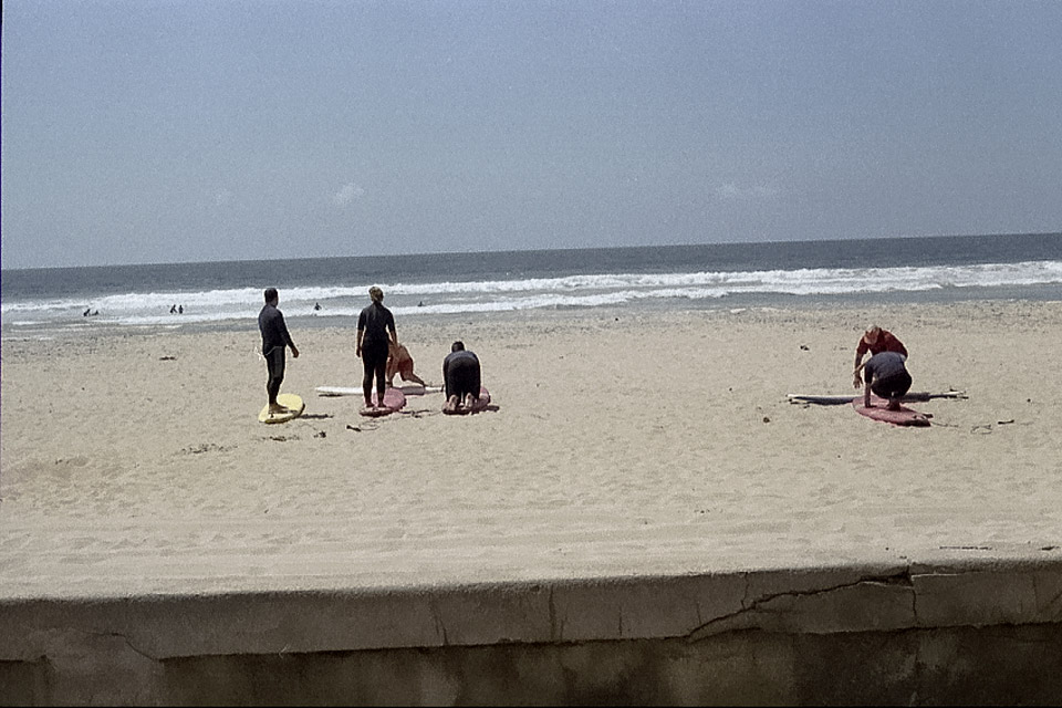 Mission Beach in San Diego by David Bernie.