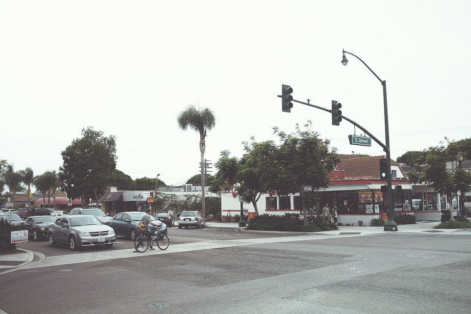 Highway 101 Encinitas California by David Bernie