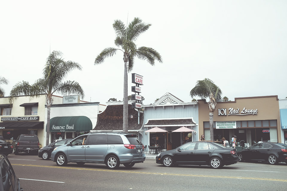 Highway 101 Encinitas California by David Bernie