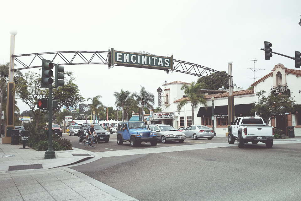 Highway 101 Encinitas California by David Bernie