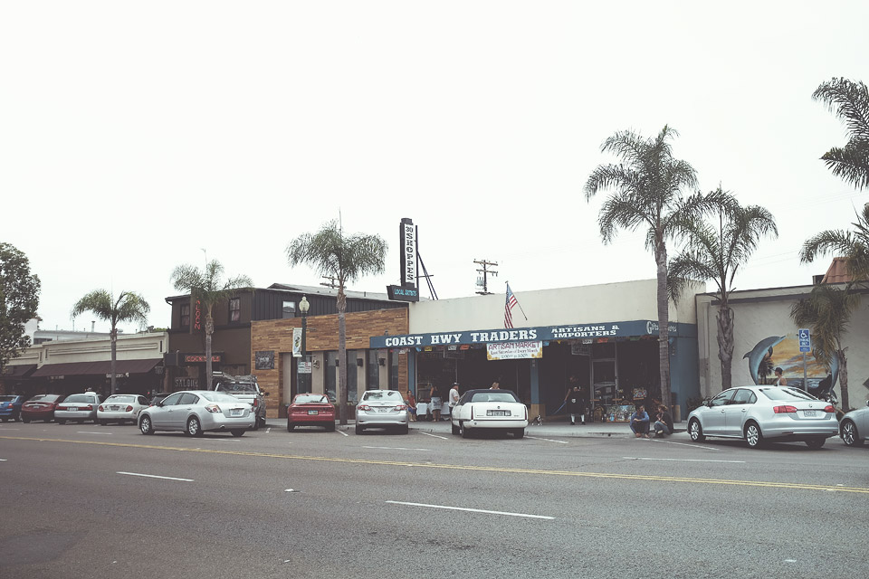 Highway 101 Encinitas California by David Bernie