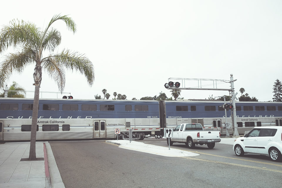 Highway 101 Encinitas California by David Bernie