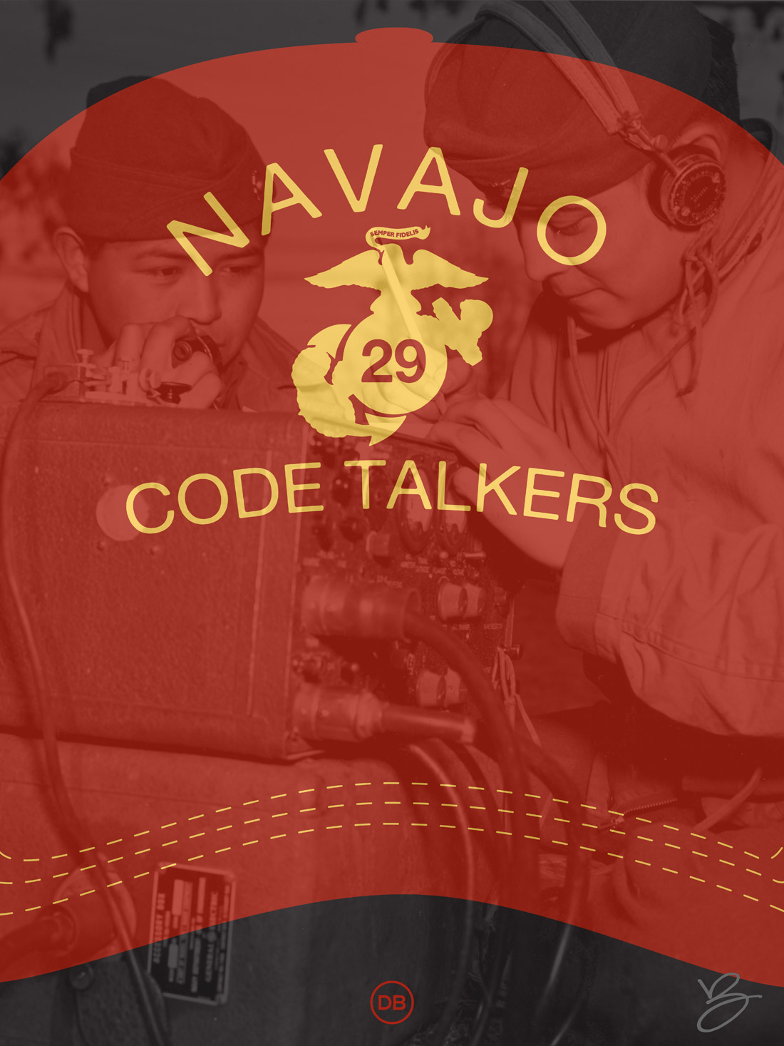 David Bernie Navajo Code Talkers Indian Country 52 Week 23