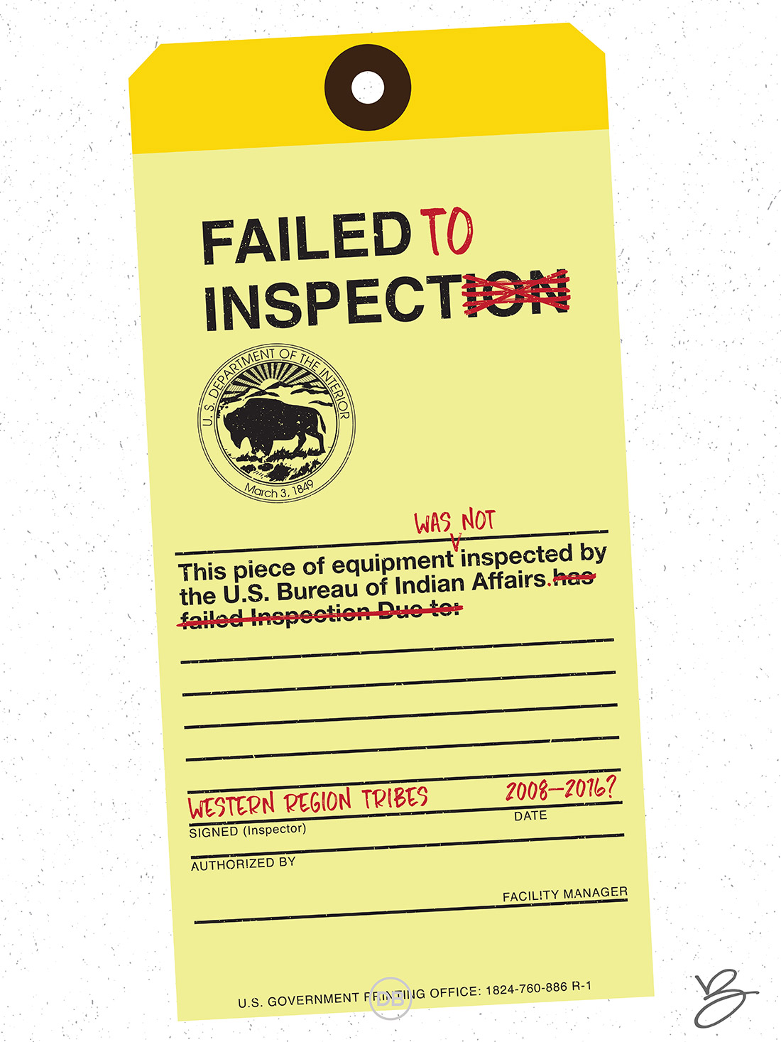 David Bernie BIA Failed to Inspect Indian Country 52 17