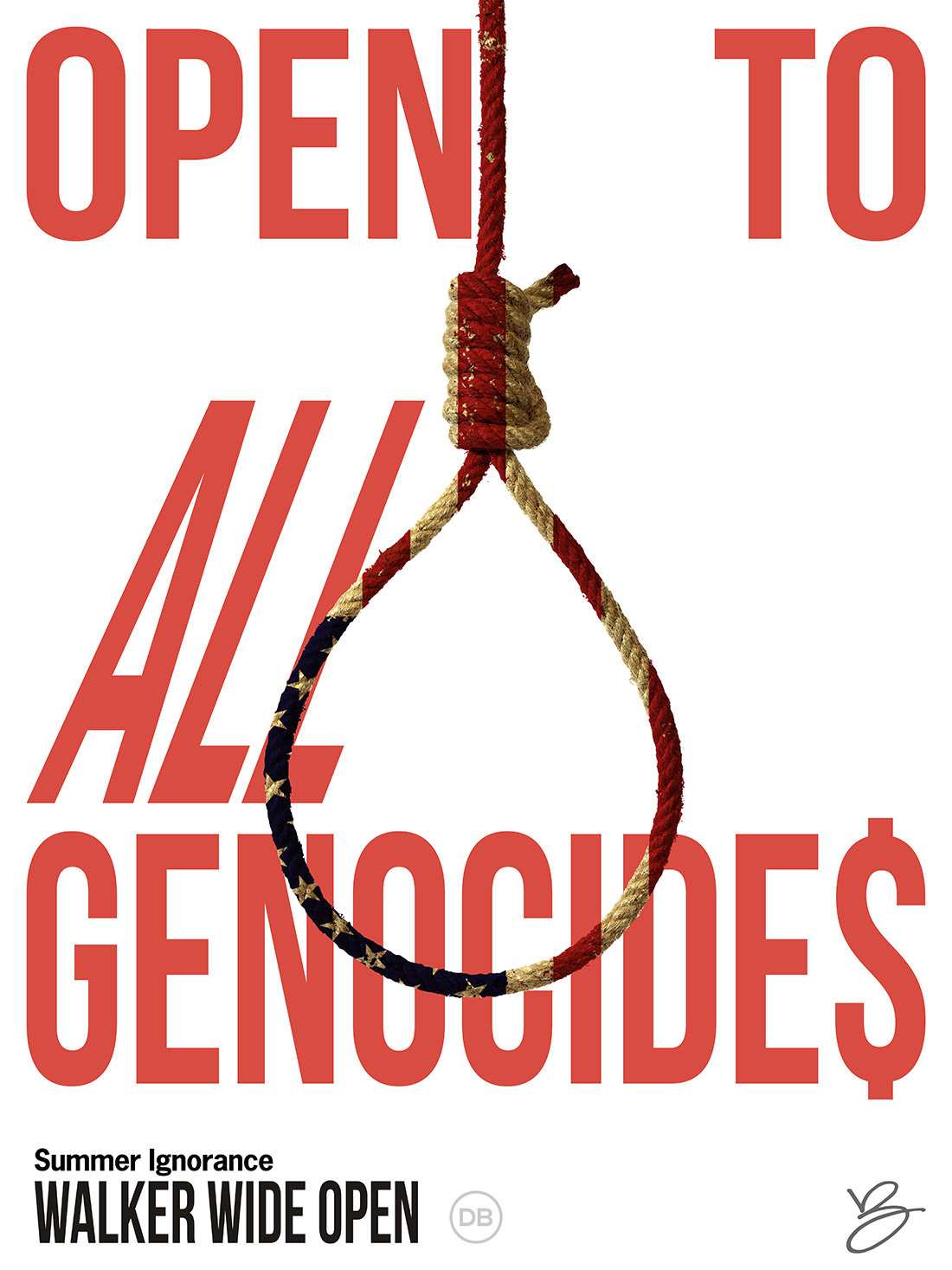 David Bernie Open to all Genocide$ Walker Arts Center Indian Country 52 22