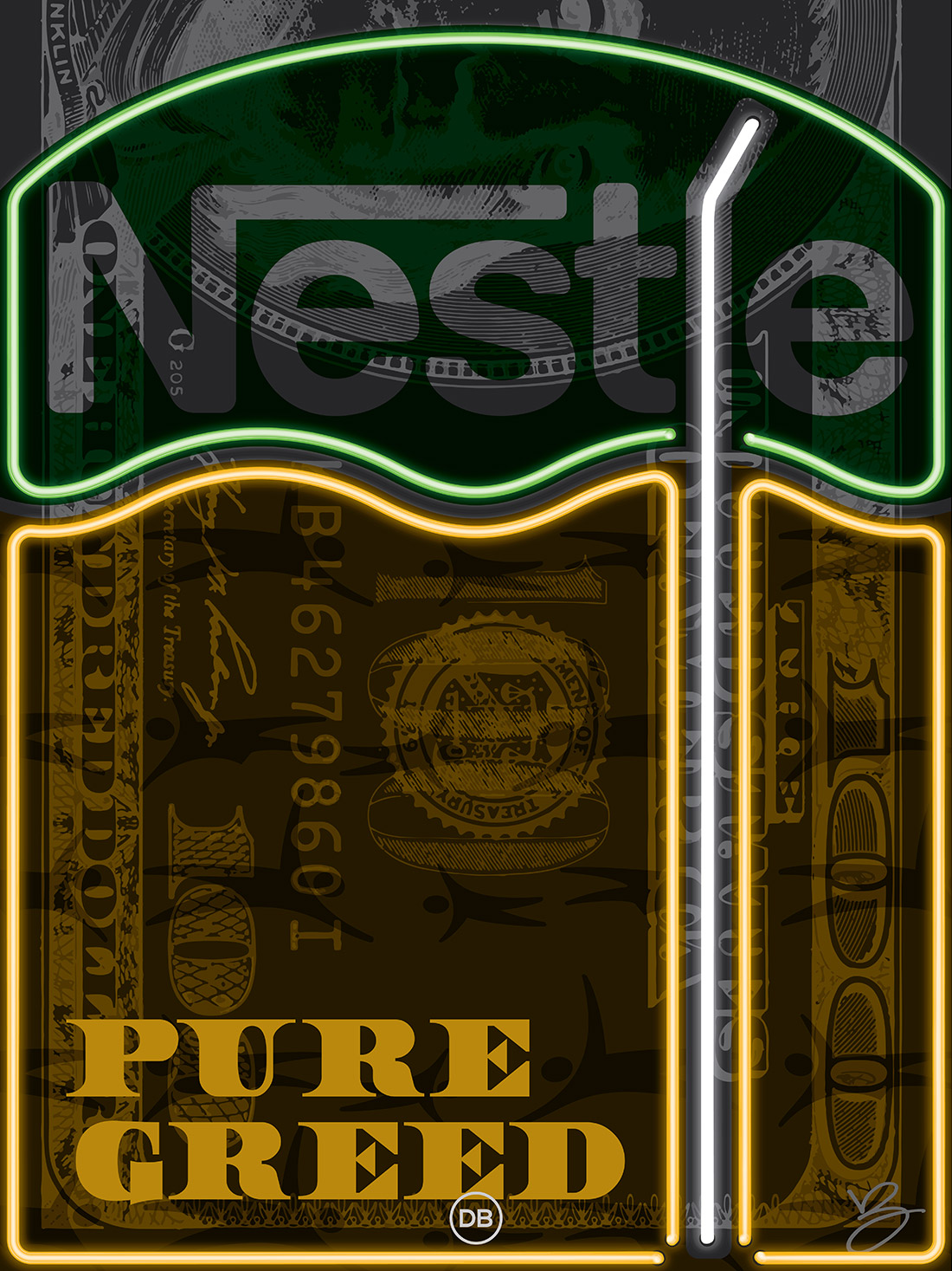 David Bernie Indian Country 52 31 Nestles Water Pure Greed