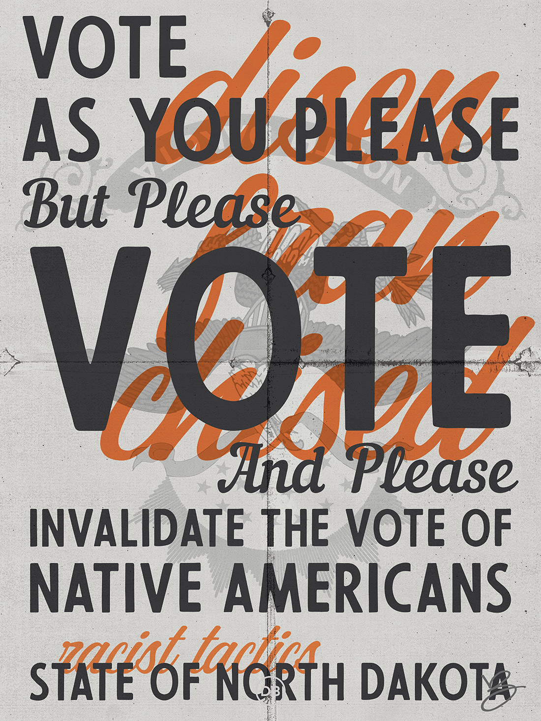 David Bernie Indian Country 52 41 Voter Suppression North Dakota