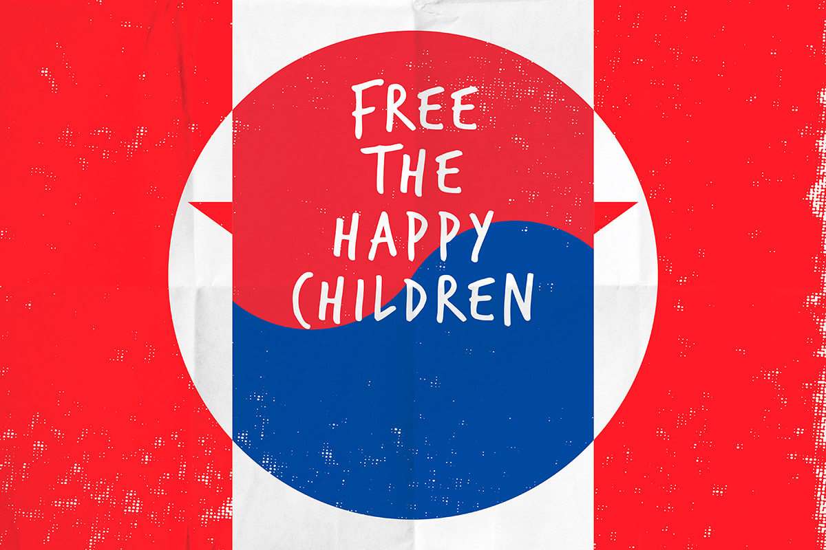 David Bernie Free Happy Children North South Korea World News 14