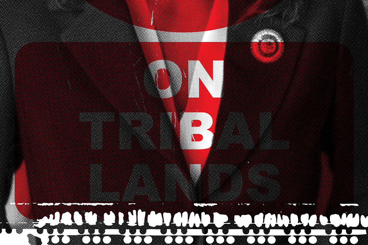 David Bernie Print Poster Graphic Design Art Indian Country 52 Week #15 Tribal Ban Krisit Noem South Dakota