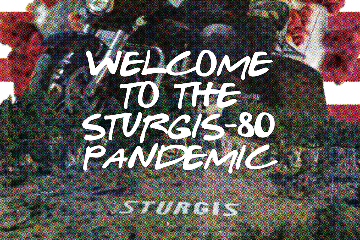 David Bernie Art Posters Print World News 45 Sturgis Rapid City South Dakota Kristi Noem Pandemic COIVD-19