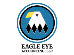 David Bernie Graphic Design Logo Eagle Eye Accounting, LLC Faith Wallowingbull