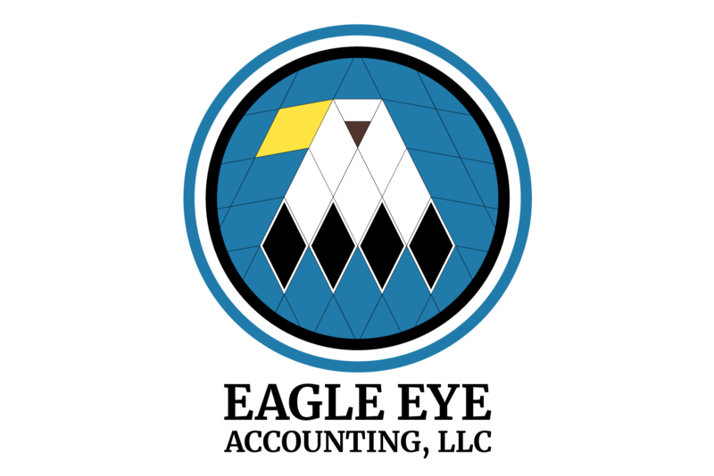 David Bernie Graphic Design Logo Eagle Eye Accounting, LLC Faith Wallowingbull