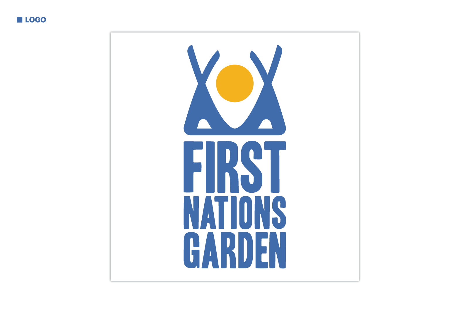 David Bernie Graphic Design Logo First Nations Garden Chicago Chi-Nations Youth Council