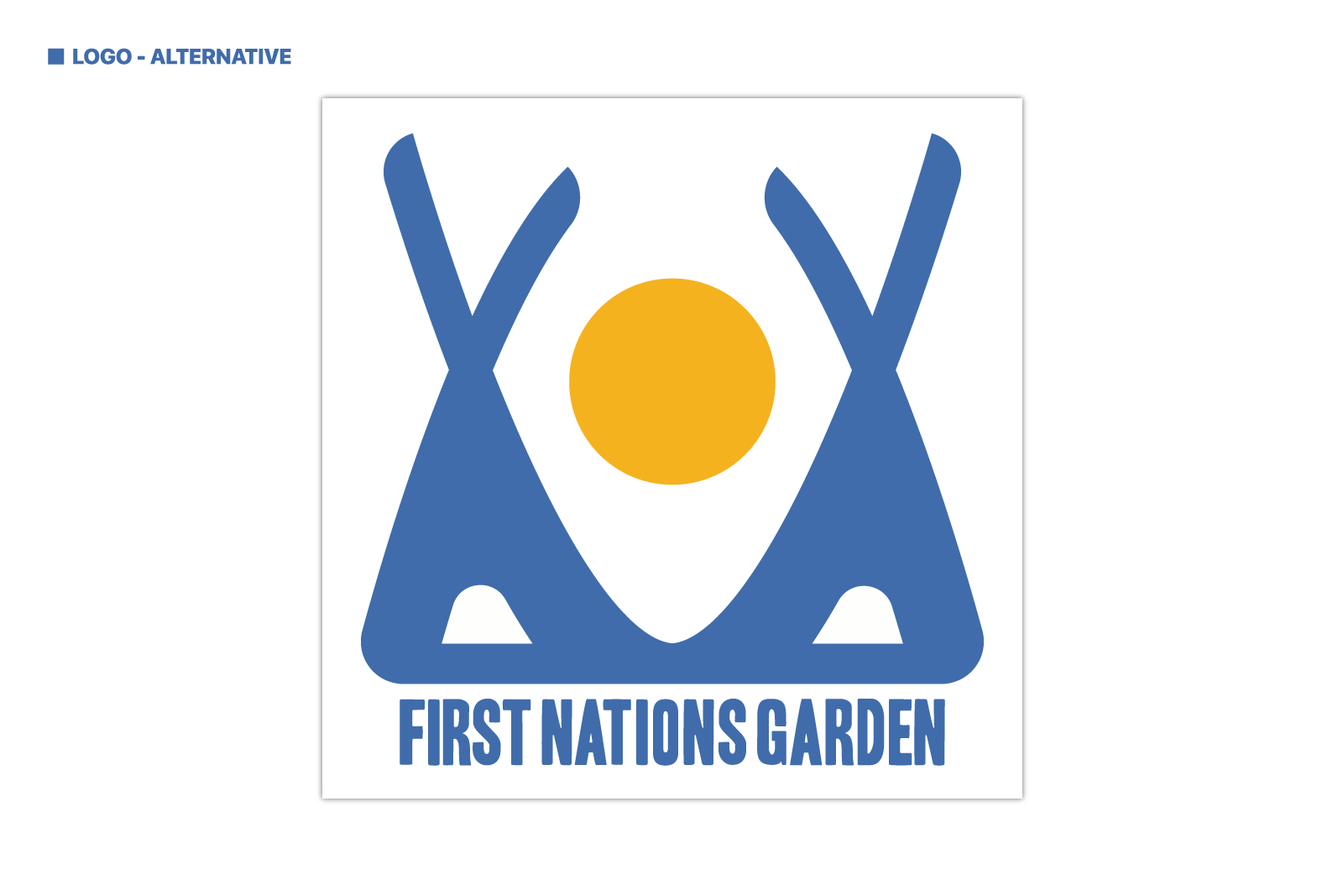 David Bernie Graphic Design Logo First Nations Garden Chicago Chi-Nations Youth Council