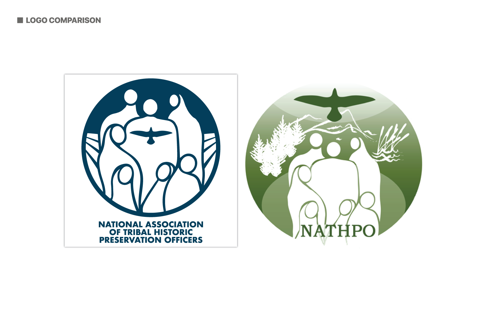 David Bernie Graphic Design Logo NATHPO National Association of Tribal Historic Preservation Officers