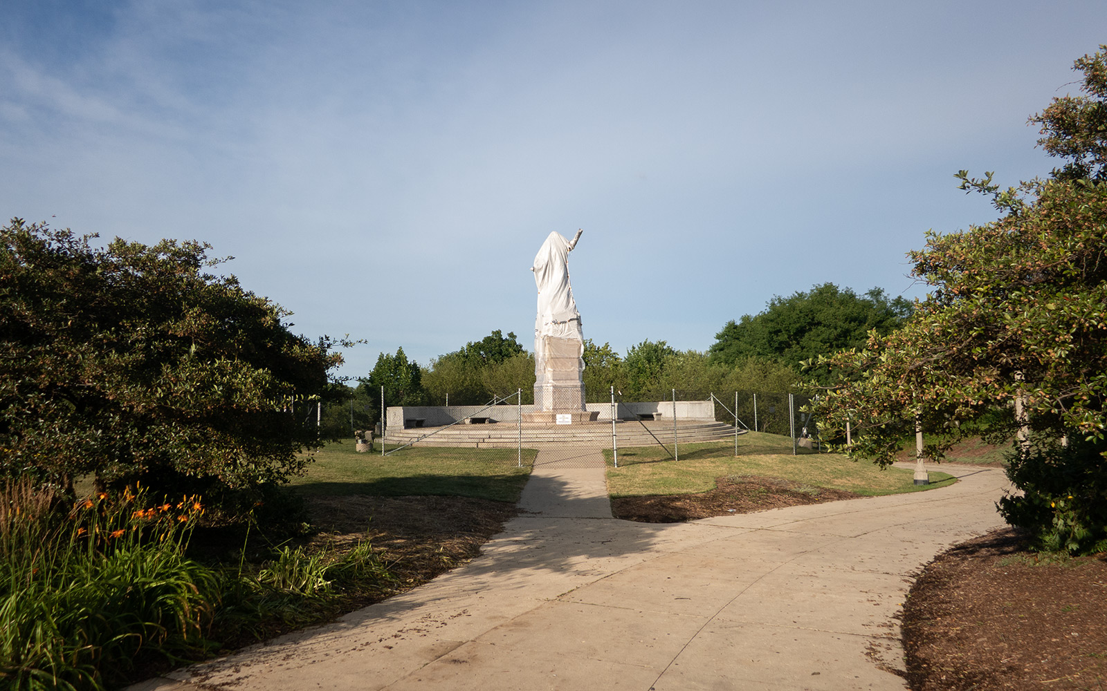 David Bernie Photos Photography Christopher Columbus Statue Grant Park Chicago July 19 2020