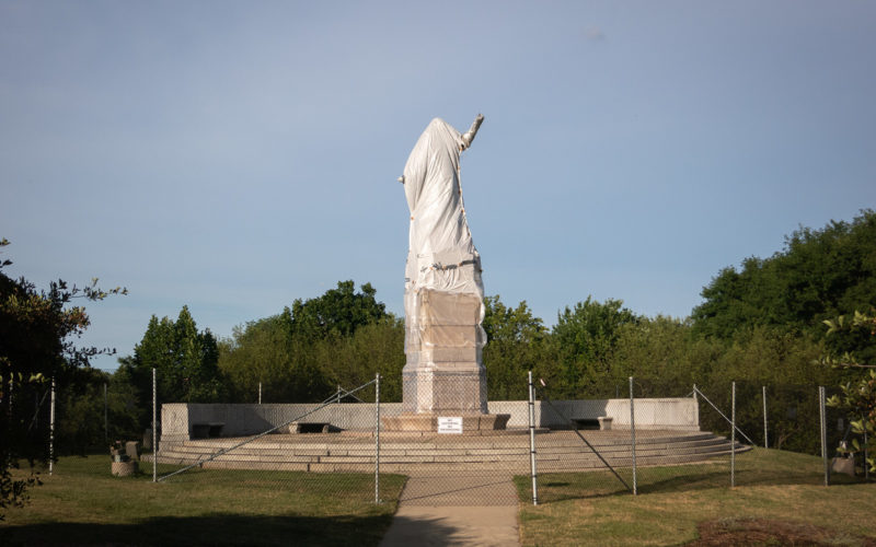 David Bernie Photos Photography Christopher Columbus Statue Grant Park Chicago July 19 2020