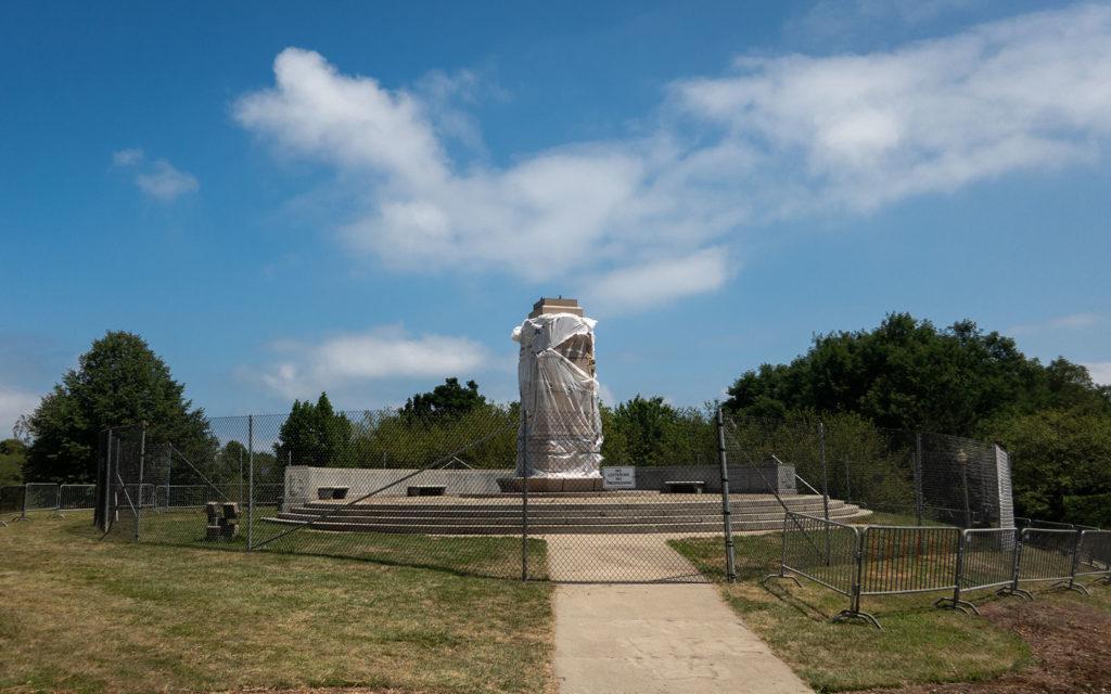 David Bernie Photos Photography Christopher Columbus Statue Grant Park Chicago July 24 2020