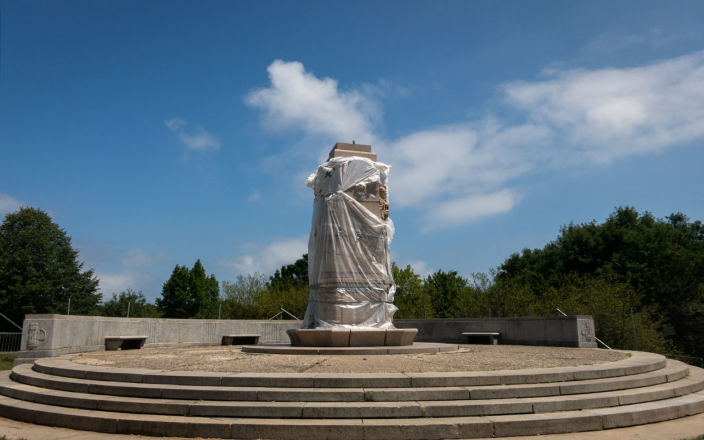 David Bernie Photos Photography Christopher Columbus Statue Grant Park Chicago July 24 2020