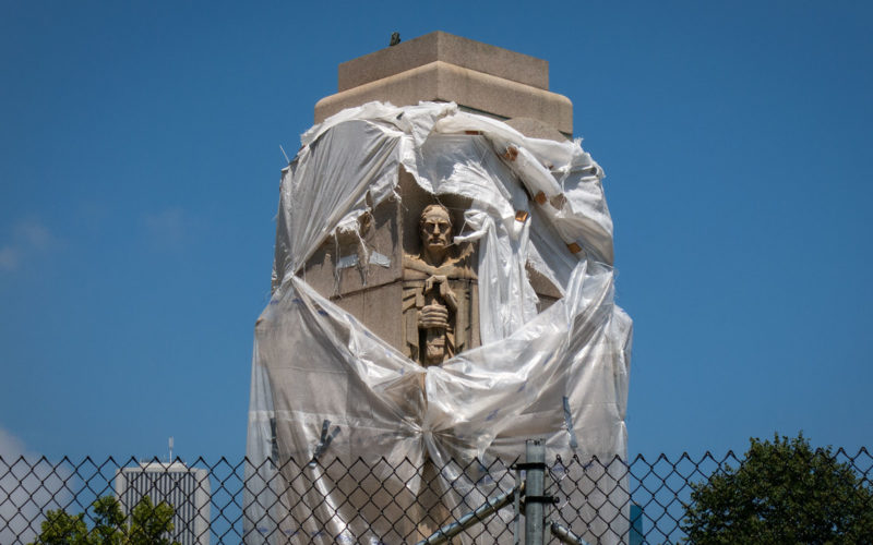 David Bernie Photos Photography Christopher Columbus Statue Grant Park Chicago July 24 2020