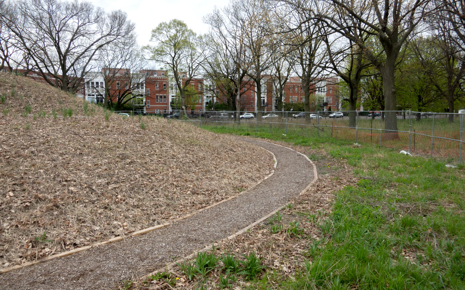 David Bernie Photos Photography Abandoned Coil Mounds Lawrence Santiago X Chicago Native Art American Indian Center AIC Heather Miller Chicago Public Arts Group CPAG Maryrose Pavkovic Horner Park 4000N Northwest Portage Walking Museum Abandoned May 8 2022