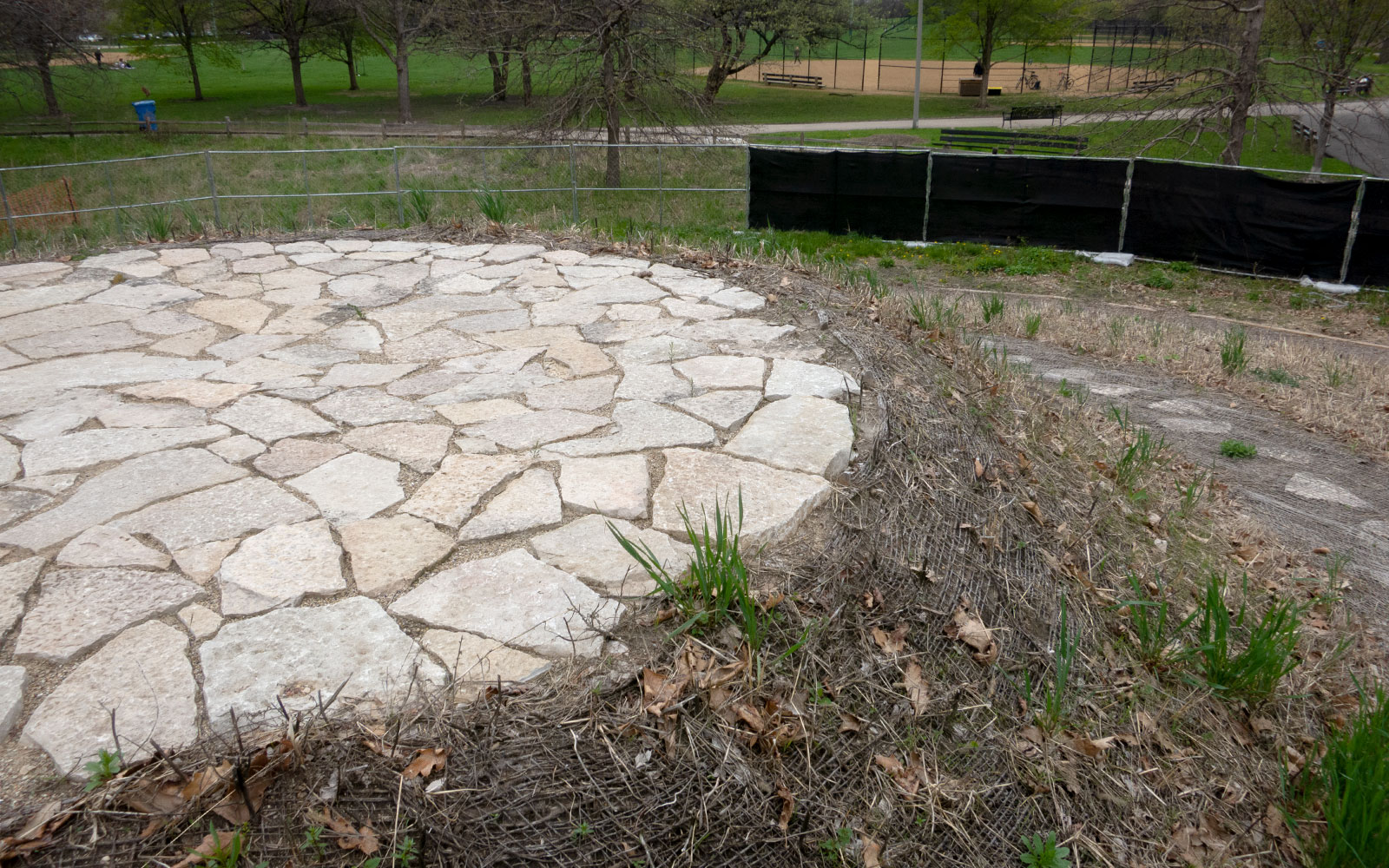 David Bernie Photos Photography Abandoned Coil Mounds Lawrence Santiago X Chicago Native Art American Indian Center AIC Heather Miller Chicago Public Arts Group CPAG Maryrose Pavkovic Horner Park 4000N Northwest Portage Walking Museum Abandoned May 8 2022