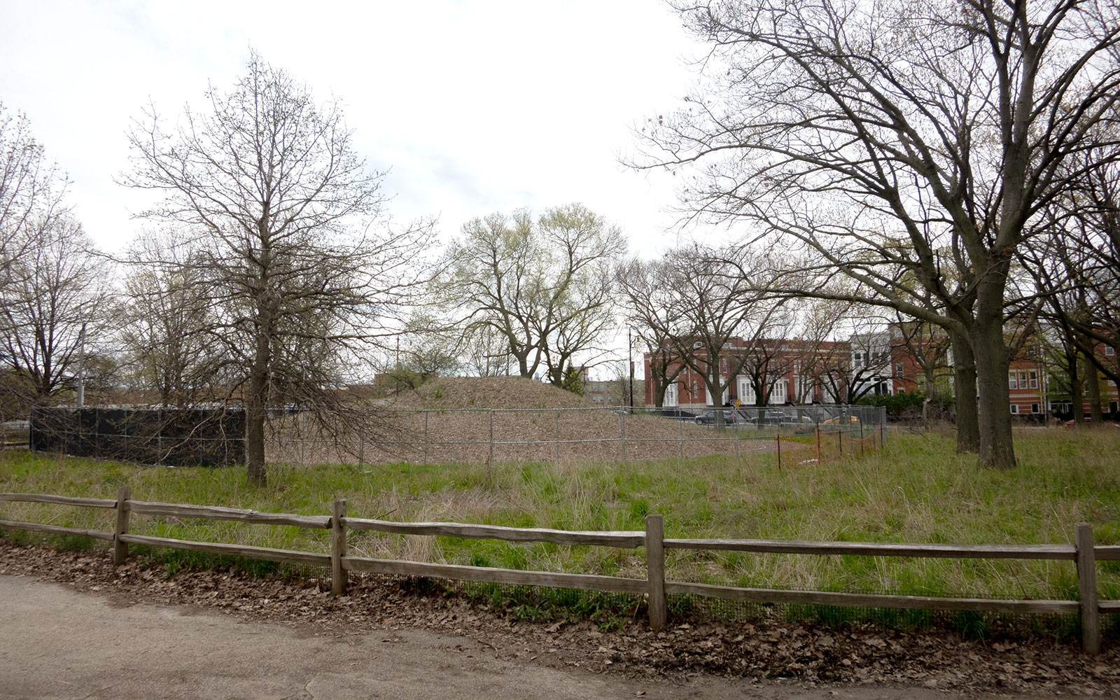 David Bernie Photos Photography Abandoned Coil Mounds Lawrence Santiago X Chicago Native Art American Indian Center AIC Heather Miller Chicago Public Arts Group CPAG Maryrose Pavkovic Horner Park 4000N Northwest Portage Walking Museum Abandoned May 8 2022