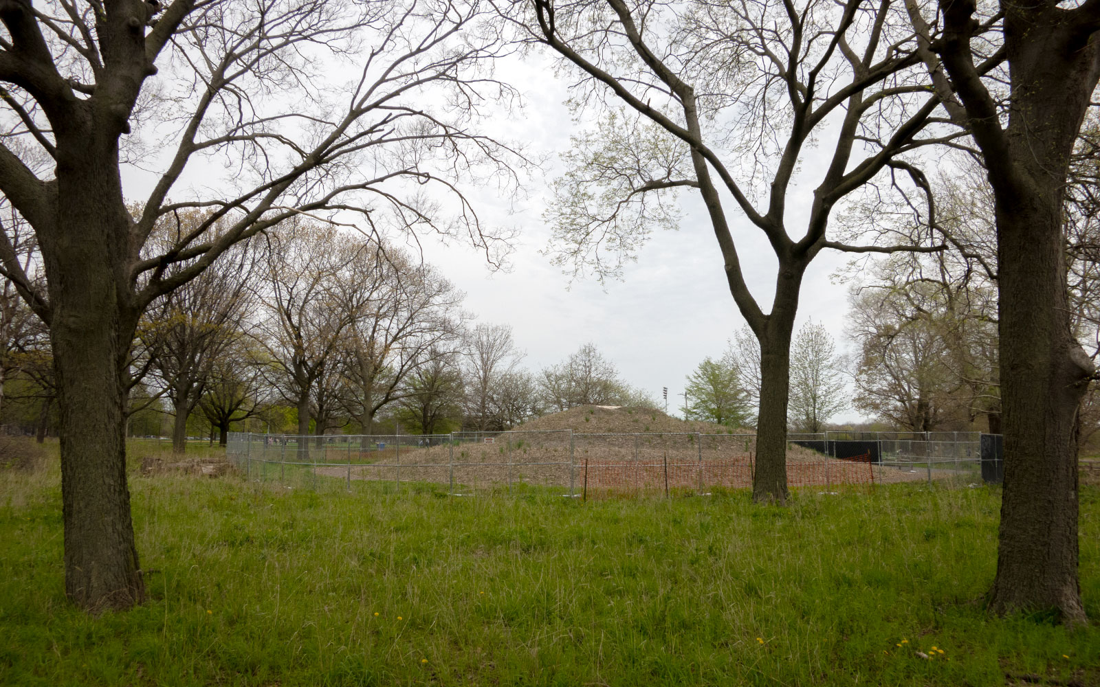 David Bernie Photos Photography Abandoned Coil Mounds Lawrence Santiago X Chicago Native Art American Indian Center AIC Heather Miller Chicago Public Arts Group CPAG Maryrose Pavkovic Horner Park 4000N Northwest Portage Walking Museum Abandoned May 8 2022