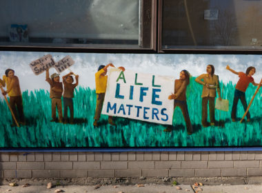 David Bernie Photos Photography American Indian Center Chicago All Life Matters Mural Heather Miller Dave Spencer Robert Wapahi