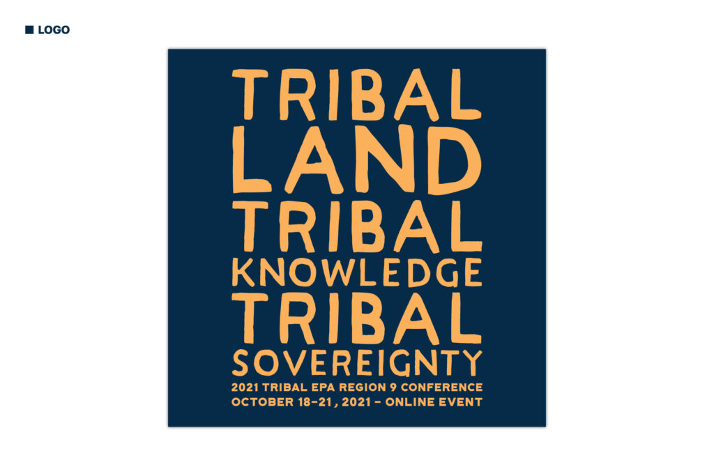 David Bernie Graphic Design Logo Tribal EPA Region 9 Conference Theme 2021